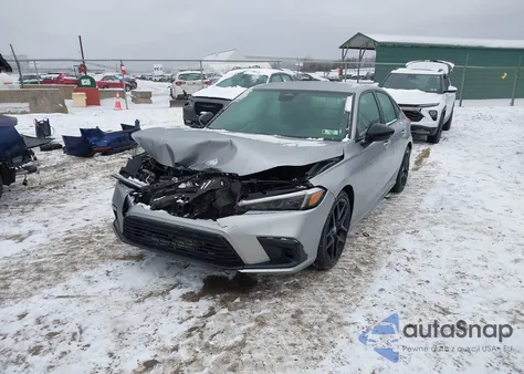 2024 Honda Civic Sport из США, поврежденный, VIN 2HGFE2F52RH527705